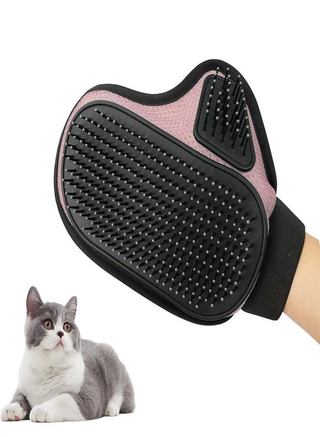  الرسم البياني قفاز تدليك للعناية بالحيوانات الأليفة للقطط والكلاب، أداة تدليك لإزالة الفراء المتساقط، قفازات كبيرة للعناية بالحيوانات الأليفة ذات الشعر الطويل أو الكثيف من الكلاب والقطط. - Image 1